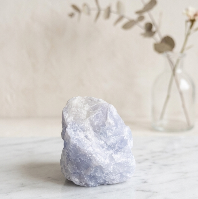 Calcite bleue brute au kilo