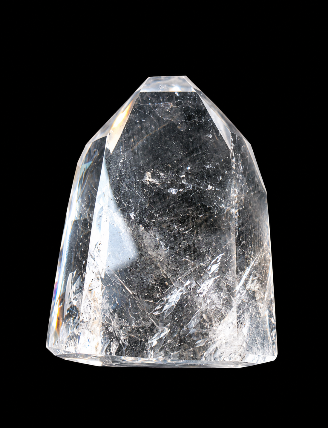Prisme en cristal de roche, modèle 2