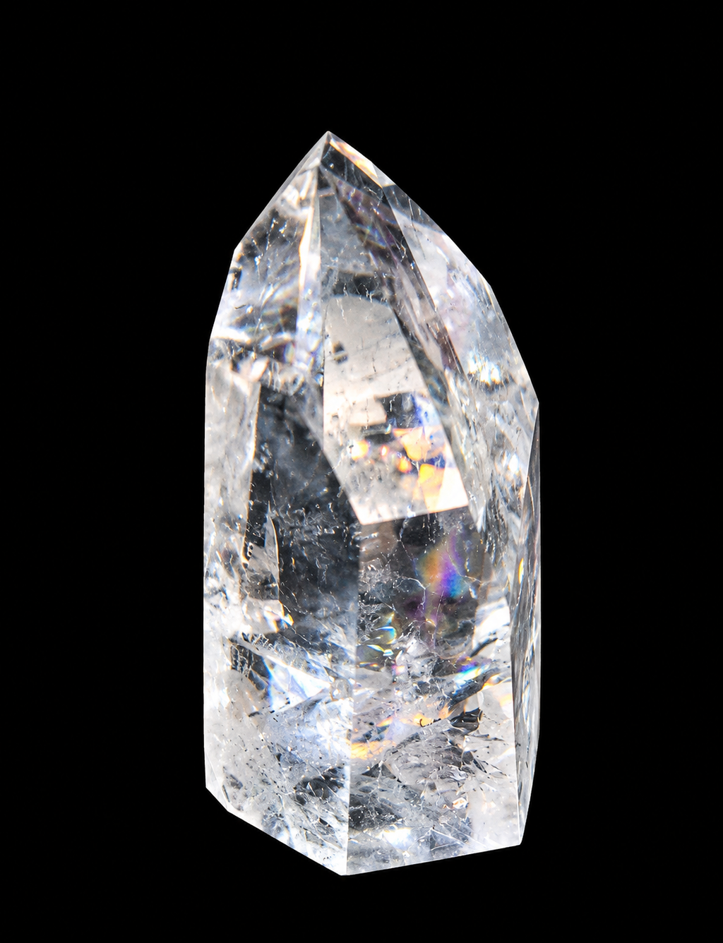 Prisme en cristal de roche, modèle 2