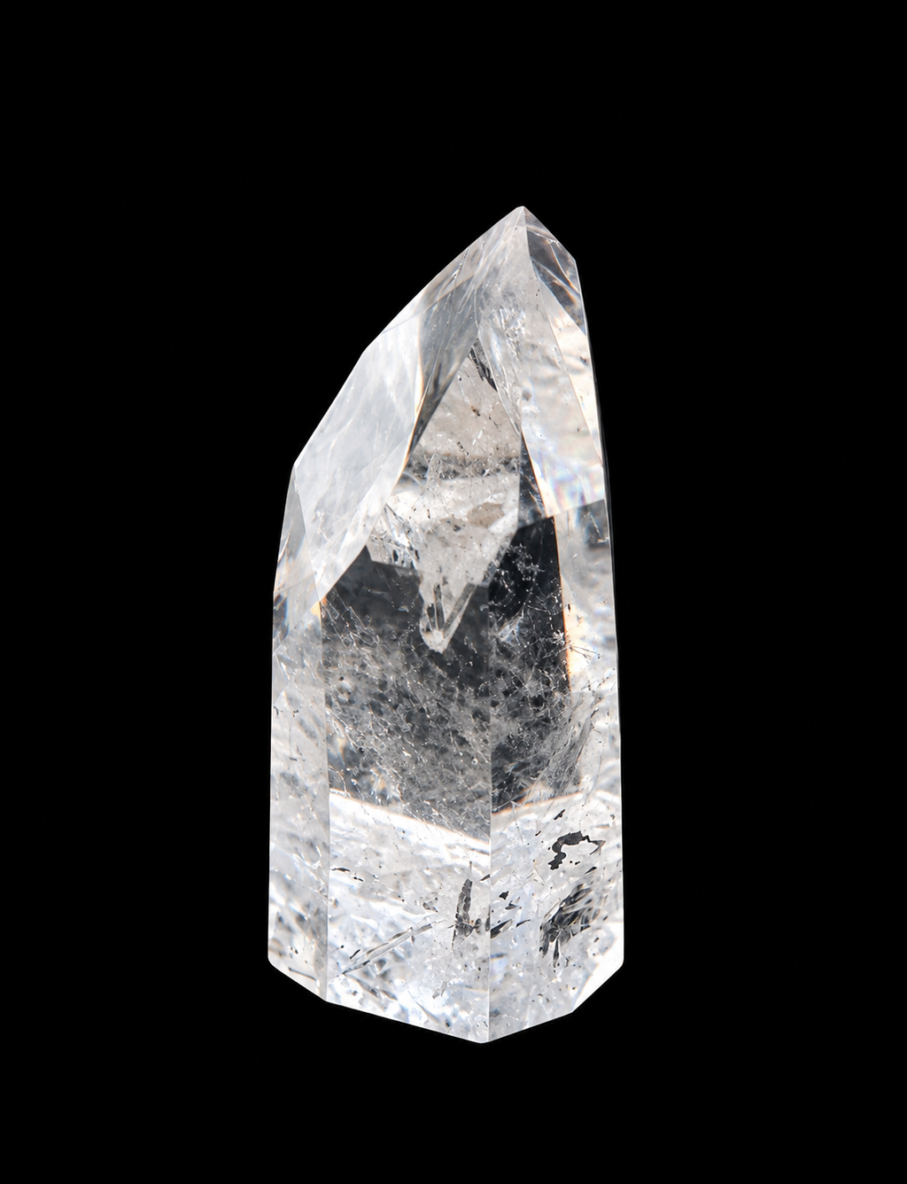 Prisme en cristal de roche, modèle 2
