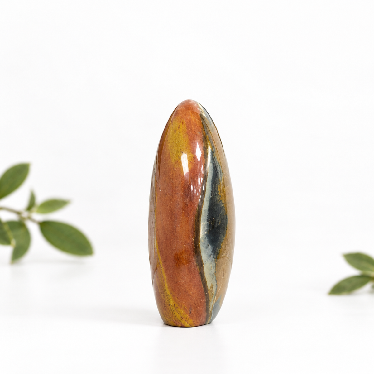 Forme libre en jaspe polychrome, modèle 2