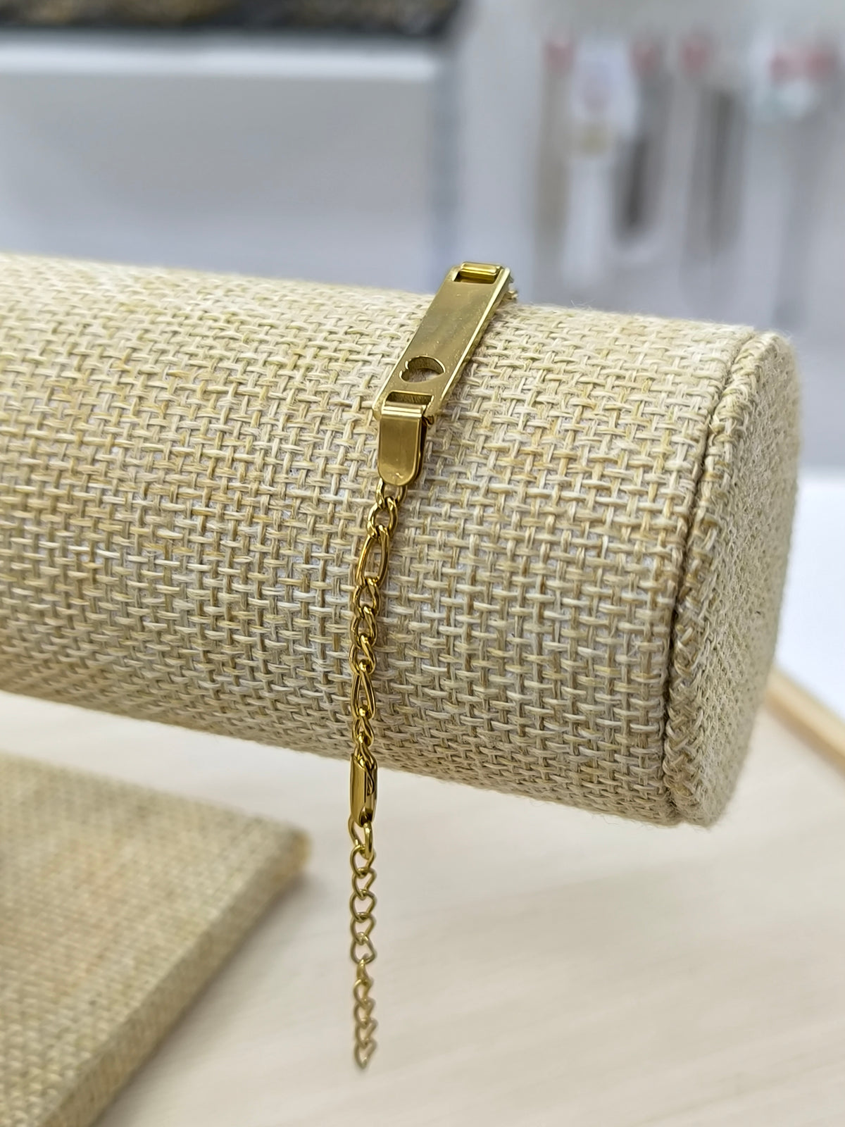 Bracelet bébé et enfant 3 mois à 3 ans en acier inoxydable, à graver