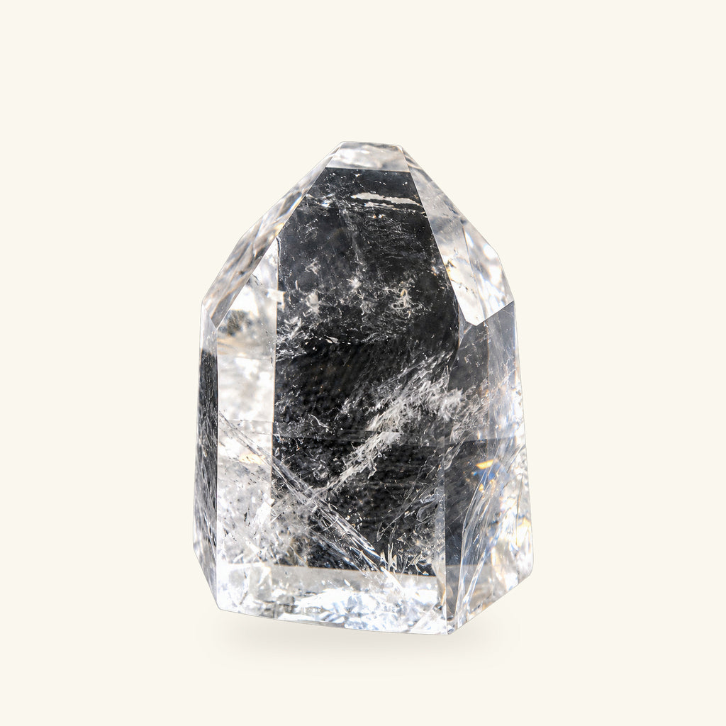 Prisme en cristal de roche, modèle 2