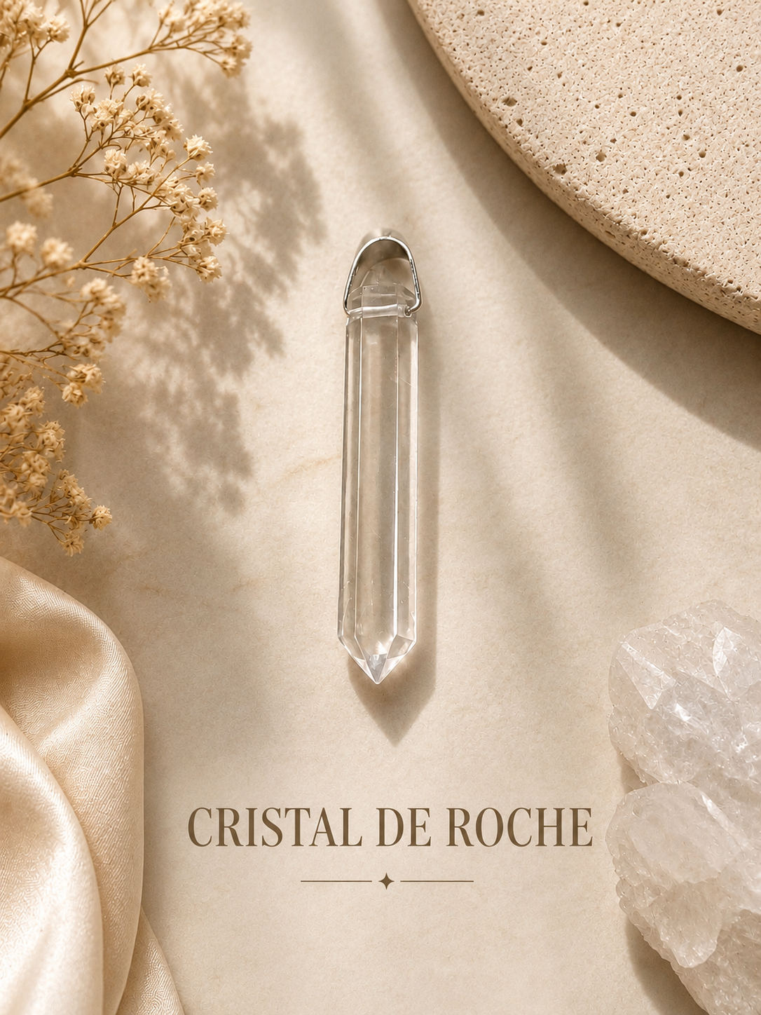 PENDENTIFS PRISME HEXAGONAL