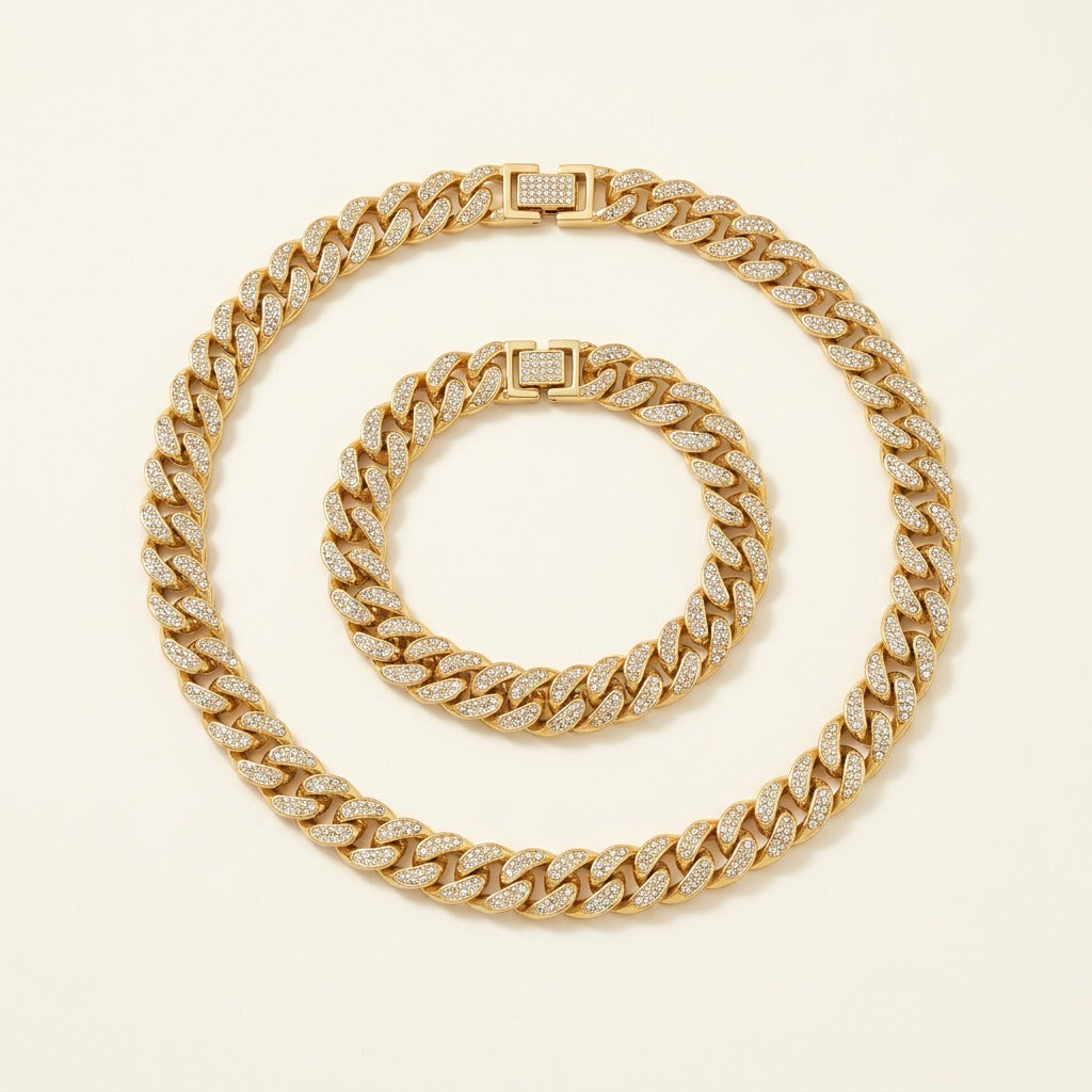 Parure mailles cubaines