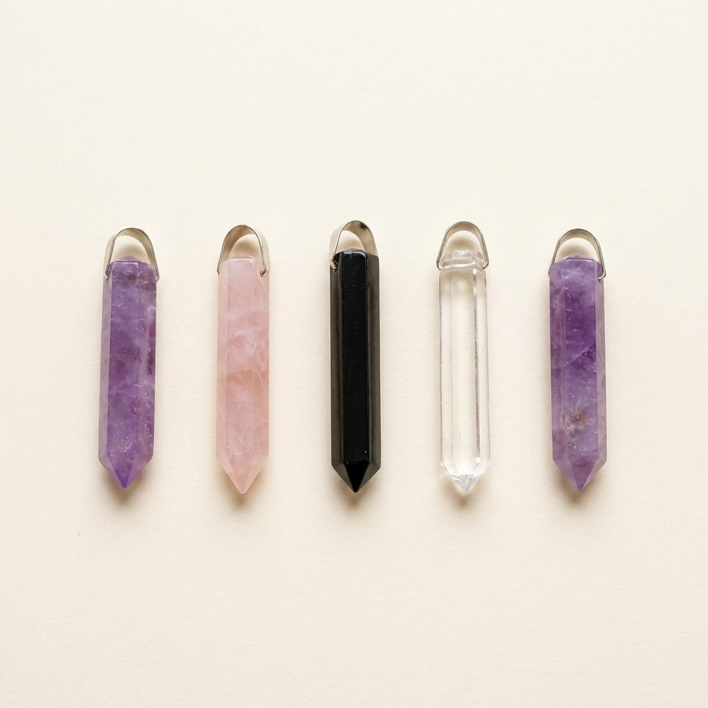 Pendentifs prisme hexagonal